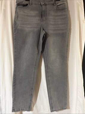 Women’s Grey Slim Stretch Jeans regular fit